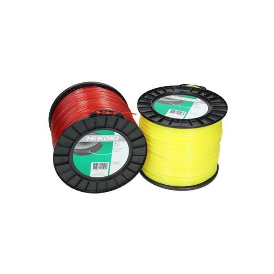 Afbeeldingen van HIKOKI Maaidraad HELI 3,0MM geel 168M 781086