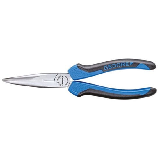 Afbeeldingen van GEDORE Telefoontang gebogen kunststof overtrokken 160MM