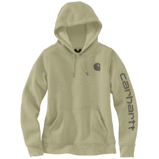 Afbeeldingen van CARHARTT Sweatshirt lange mouwen met grafische print dames 102791 dried clay L