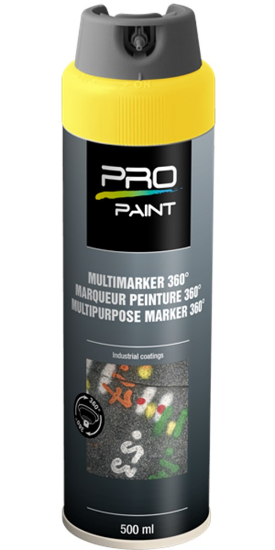 Afbeeldingen van PRO-PAINT Multimarker 360° fluor geel 500ML