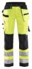 Afbeeldingen van BLÅKLÄDER Softshell werkbroek dames 7167 High Vis geel/zwart C42