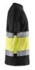 Afbeeldingen van BLÅKLÄDER T-shirt 3387 zwart/High Vis geel 2XL