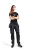 Afbeeldingen van BLÅKLÄDER Werkbroek dames denim met stretch X1900 7990 marineblauw/zwart D25