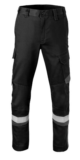 Afbeeldingen van HAVEP Werkbroek dames 5safety Image + 80517 zwart/charcoal D48