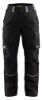 Afbeeldingen van BLÅKLÄDER Werkbroek vlamvertragend dames 7173 zwart/grijs C34