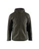 Afbeeldingen van BLÅKLÄDER Softshell jack met capuchon 4753 groen/zwart S