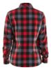 Afbeeldingen van BLÅKLÄDER Overhemd dames flanel 3209 rood/zwart 2XL