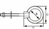 Afbeeldingen van DX Oogbout RVS316