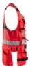 Afbeeldingen van BLÅKLÄDER Werkvest 3032 High Vis rood 2XL