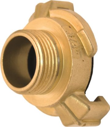 Afbeeldingen van KELFORT Snelkoppeling Geka messing buitendraad ½"