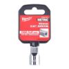 Afbeeldingen van MILWAUKEE Ratel dop ¼" FOUR FLAT 10MM