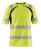 Afbeeldingen van BLÅKLÄDER T-shirt UV 3397 High Vis geel/zwart M