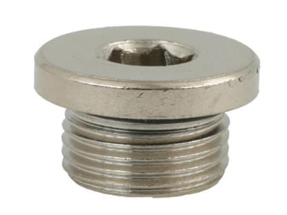 Afbeeldingen van Afblindplug G1" buitendraad