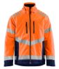 Afbeeldingen van BLÅKLÄDER Winterjas 4780 High Vis oranje/marineblauw L