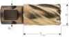Afbeeldingen van ROTEC Kernboor HSS-XE GOLD universeel 19 57X30MM