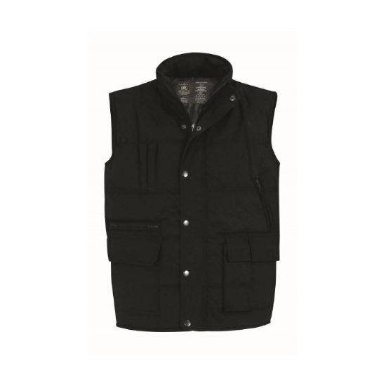 Afbeeldingen van B&C Bodywarmer Explorer 5JU880 zwart L