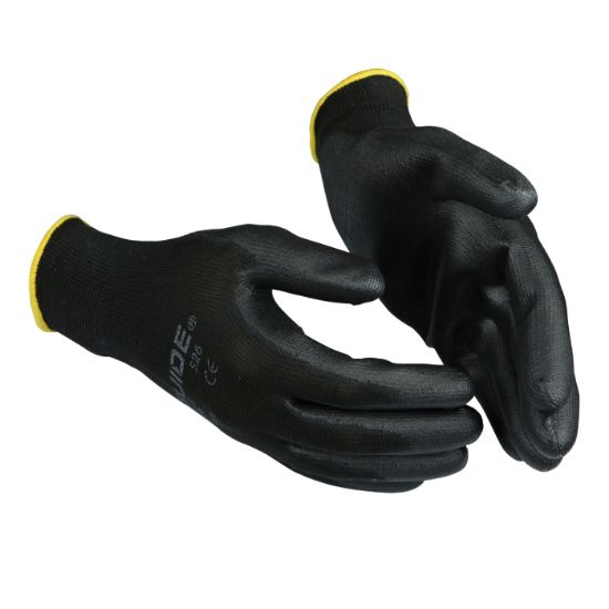 Afbeeldingen van GUIDE Werkhandschoen dun luchtig polyester PU 526