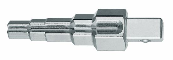 Afbeeldingen van GEDORE Combi-radiatorsleutel ½" met 5 maten ⅜"-1"