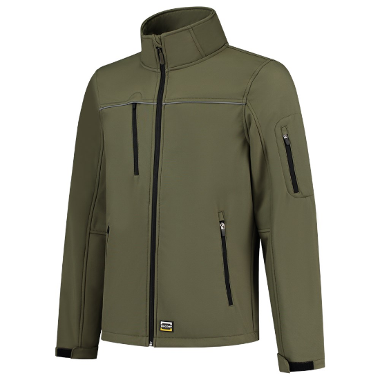 Afbeeldingen van TRICORP Softshell Luxe 402006 army S