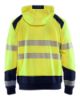 Afbeeldingen van BLÅKLÄDER Hoodie 3546 High Vis geel/marineblauw M