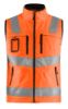 Afbeeldingen van BLÅKLÄDER Softshell vest 3049 High Vis oranje S