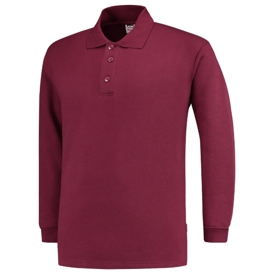 Afbeeldingen van TRICORP Polosweater 301004 wijnrood XL