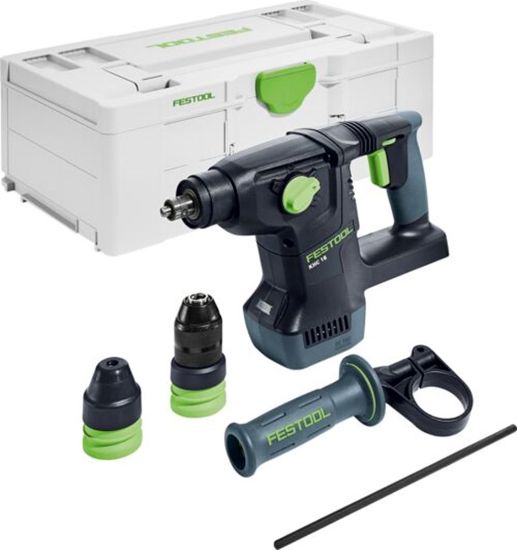 Afbeeldingen van FESTOOL Accu combihamer KHC18EB-Basic 18V BODY in systainer