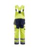 Afbeeldingen van BLÅKLÄDER Bretelbroek 2603 High Vis geel/marineblauw C50