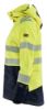 Afbeeldingen van BLÅKLÄDER Shelljack Multinorm dames 4449 High Vis geel/marineblauw L