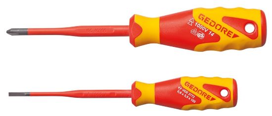 Afbeeldingen van GEDORE Schroevendraaierset VDE SLIM DRIVE 2x