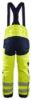 Afbeeldingen van BLÅKLÄDER Winter bretelbroek Multinorm 1817 High Vis geel/marineblauw S