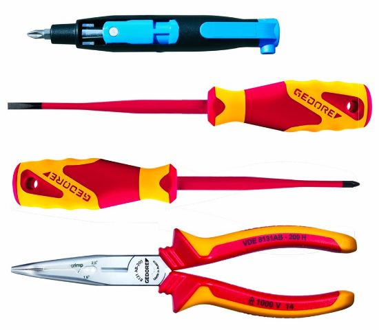 Afbeeldingen van GEDORE Gereedschapset VDE in L-BOXX Mini 4x