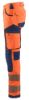 Afbeeldingen van BLÅKLÄDER Werkbroek met 4-weg stretch zonder spijkerzakken 1197 High Vis oranje/marineblauw D96
