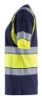 Afbeeldingen van BLÅKLÄDER T-shirt dames 3410 marineblauw/High Vis geel M