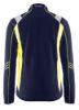Afbeeldingen van BLÅKLÄDER Microfleecevest Visible 4993 marineblauw/High Vis geel XS
