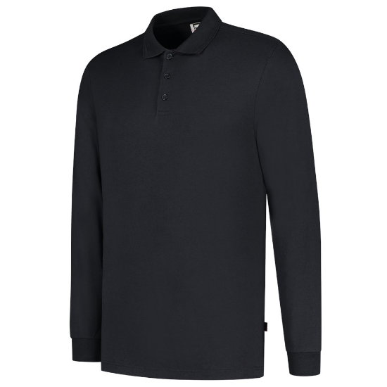 Afbeeldingen van TRICORP Poloshirt Jersey met lange mouwen 201019 navy S