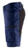 Afbeeldingen van BLÅKLÄDER Short service met stretch 1449 marineblauw/zwart C50