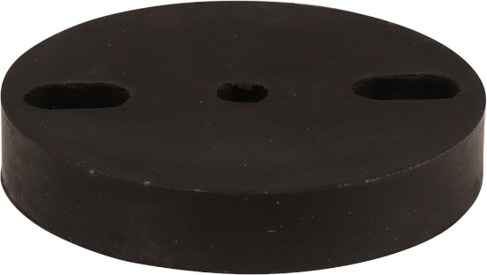 Afbeeldingen van OXLOC Deurbufferverhoger rubber zwart 83X12MM