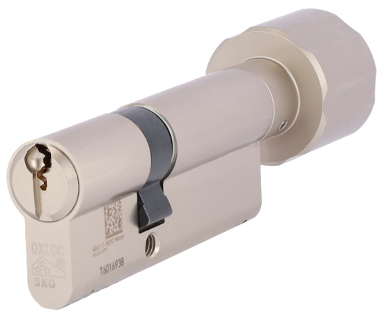 Afbeeldingen van OXLOC Knopcilinder enkel O7 veiligheidsprofielcilinder 40/45MM