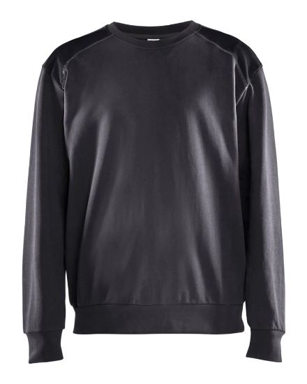 Afbeeldingen van BLÅKLÄDER Sweatshirt bi-colour 3580 medium grijs/zwart S