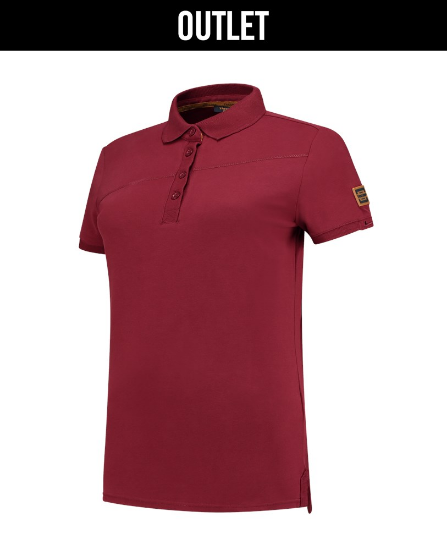 Afbeeldingen van TRICORP Poloshirt Premium Naden dames 204003 bordeaux M