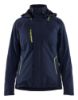 Afbeeldingen van BLÅKLÄDER Winterjas lichtgewicht dames met 4-weg stretch 4408 donker marineblauw/High Vis geel 2XL