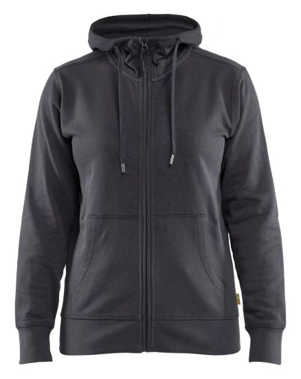 Afbeeldingen van BLÅKLÄDER Hooded sweatshirt dames 3395 medium grijs 3XL