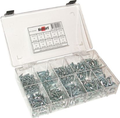 Afbeeldingen van KELFORT Assortimentdoos nr.13 plaatschroeven DIN7982CH EV