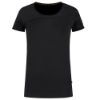 Afbeeldingen van TRICORP T-shirt Premium Naden dames 104005 zwart XS