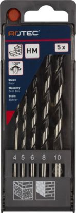Afbeeldingen van ROTEC Steenborenset 225 5-delig 4-10MM