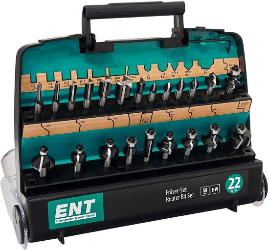 Afbeeldingen van ENT Frezenset HM 22x