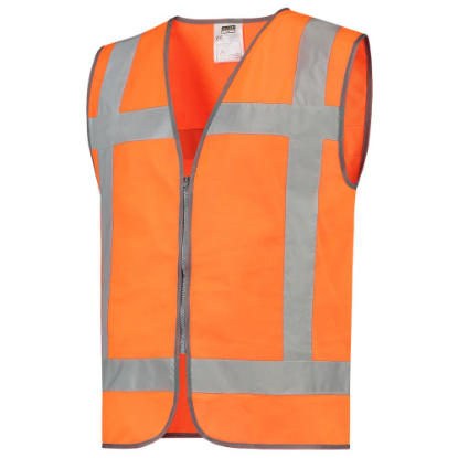 Afbeeldingen van TRICORP Veiligheidsvest RWS met rits 453019 fluor oranje XL-2XL