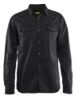 Afbeeldingen van BLÅKLÄDER Overhemd Twill 3297 zwart 2XL