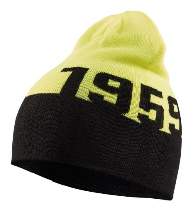 Afbeeldingen van BLÅKLÄDER Beanie kinderen 2057 zwart/High Vis geel onesize